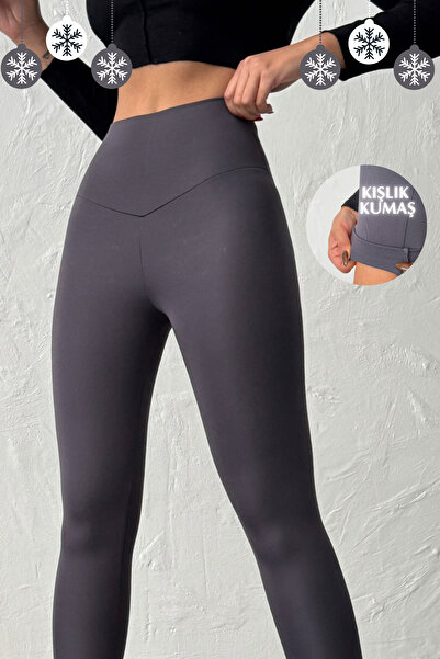 OPENDO Winter High Waist t Shaping / Sculpting Effect V Belt Detailed Legging...