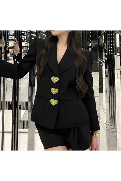 beyna aksesuar زر معدني مطلي بالذهب كبير الحجم 4 سم عبوة واحدة 3 قطع