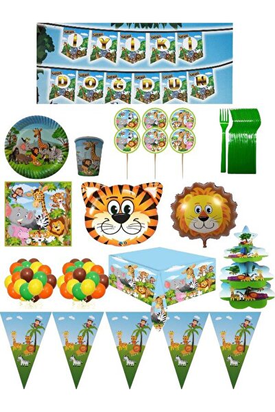 Genel Markalar temalı Doğum Günü Seti 8 Kişilik