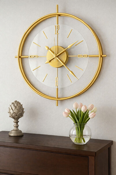 MetaQuartz Aksesuar Büyük Boy(55*55 CM) - Gold Deluxe Şeffaf Tamperli Kırılma...