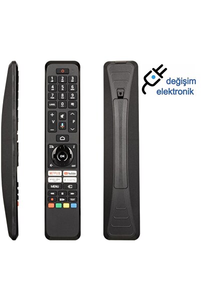 tteknolojik Vestel 43Fa9500 Uyumlu Smart Android Led Tv Kumandası