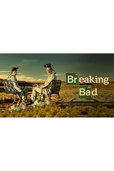 Caph Design Breaking Bad - Vintage Kraft Poster - 33x48cm