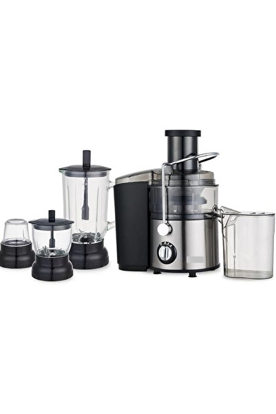Primo Plus DENX DX3217 Multi-Function Juicer & Blender – 3 Glass Jars, Ice Cr...