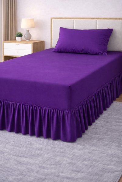 Zarif Home Baza Ruffle Sheet Set (Single)