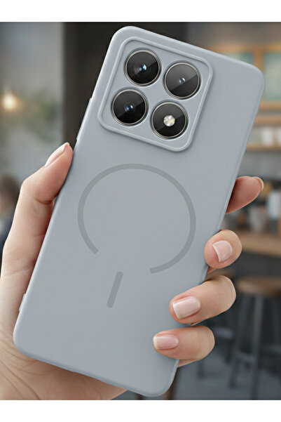 halkhouse Xiaomi Mi 14T Pro Kılıf Kamera Korumalı Magsafe Şarj Özellikli Sert...
