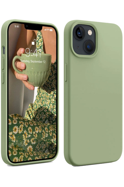 Marselit iphone 15 Plus Uyumlu Premium Lansman Liquid Silikon Kılıf İçi Kadif...