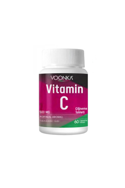 Voonka Vitamin C Çiğneme 60 Tablet