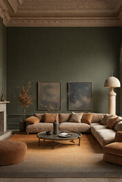 Vog Halı Solea El Dokuması Halı %100 Yeni Zelanda Yünü Doğal Ton Geçişli Yumu...