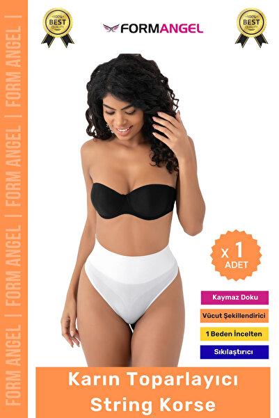 Form Angel #Korse İz Yapmaz Kaymayan Seamless Alt Karın Göbek Toparlayıcı Str...