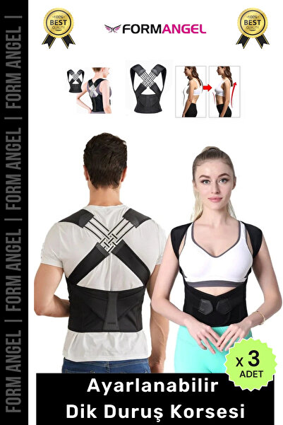 Form Angel # Posture Corrector Anti-Hunchback Adjustable Orthopedic Medical W...