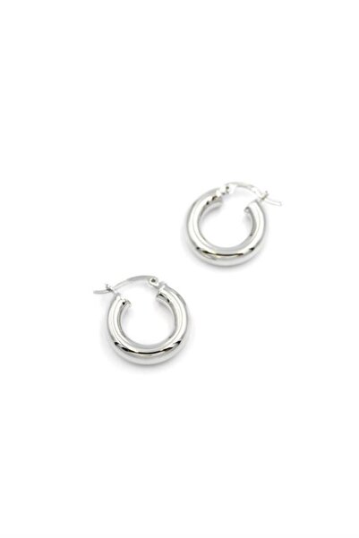 NOVAHAVEN Small Size Hoop Earrings - Silver