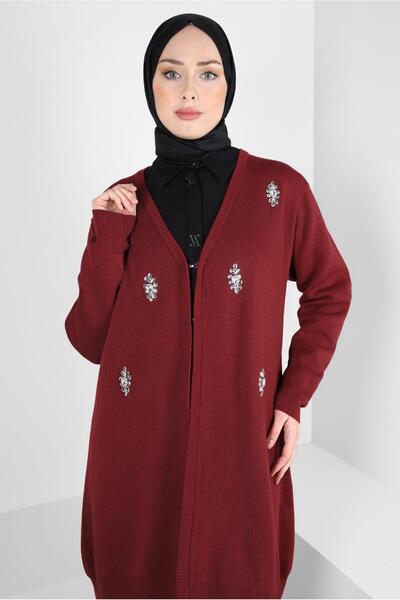 Alvina Cardigan tricotaj cu strasuri 44081