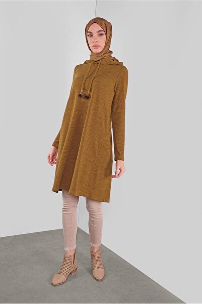 Alvina με κουκούλα ΠΛΕΚΤΟ ΦΟΡΜΑ ΜΕ ΚΟΡΔΟΝΙΑ 41303