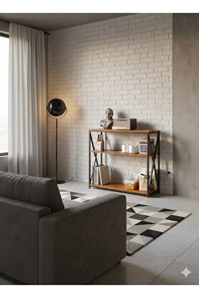 Luxury Home طاولة وحدة التحكم مع منفذ طاقة وطاولة أريكة مع رف تخزين وطاولة مد...