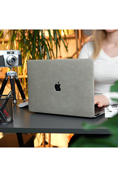 Mcstorey Macbook Air M1 Kılıf 13inç Kumaş Kaplama Kılıf A1932 A2179 A2337 Ile...
