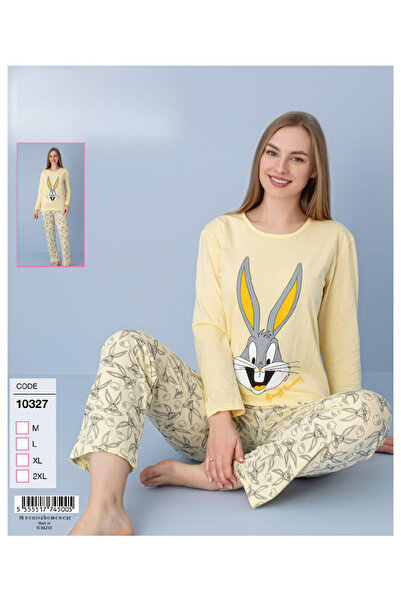 LİLA PİJAMA Pamuklu Penye Süprem Pijama Takımı