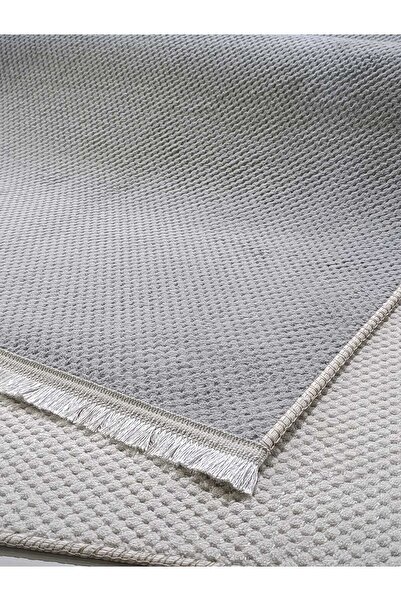 CANOO HALI HOME GRİ Kaymaz Taban Modern Tasarım Özel Ölçü Salon Oturma Odası ...