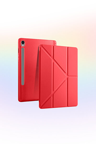 Fuchsia Tri Folding Table with Pen Compartment and Foldable Stand Compatible ...