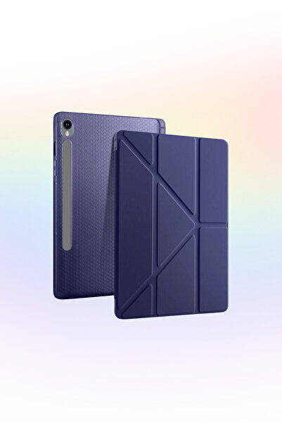 Fuchsia Tri Folding Table with Pen Compartment and Foldable Stand Compatible ...