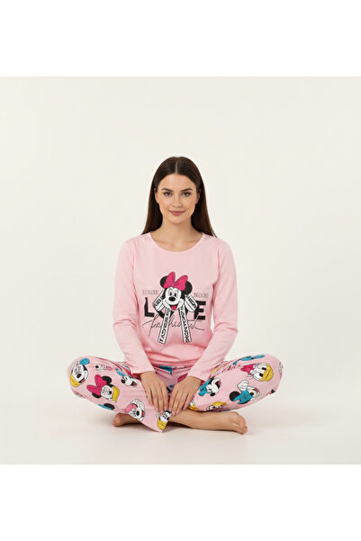 Ars Mickey Mouse Desenli Pijama Takımı 2337