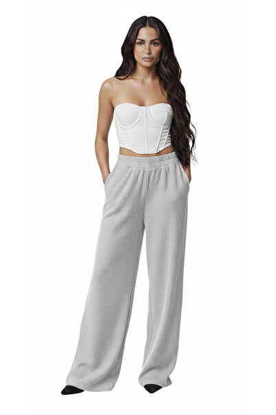 M&N WEAR COLLECTİON Thessaloniki Corded Fabric Velvet Pants