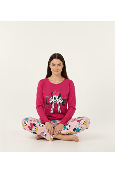 Ars Mickey Mouse Desenli Pijama Takımı