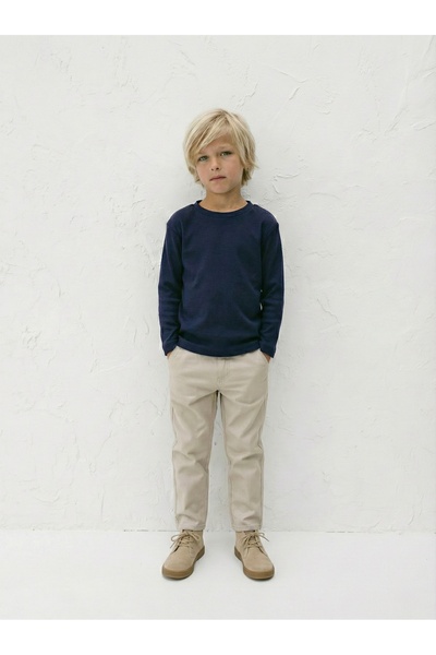 RG Brand Pantaloni chino pentru băieți cu buzunare bumbac 100% 3–9 ani 4 sezo...