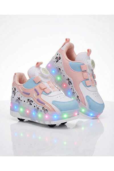 ROCKY Çocuk Patenli Işıklı Spor Ayakkabı & Yürüyüş Ayakkabısı & Sneakers