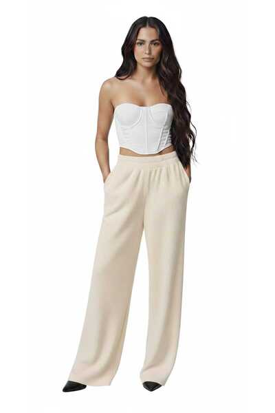 M&N WEAR COLLECTİON selanik fitilli kadife pantolon