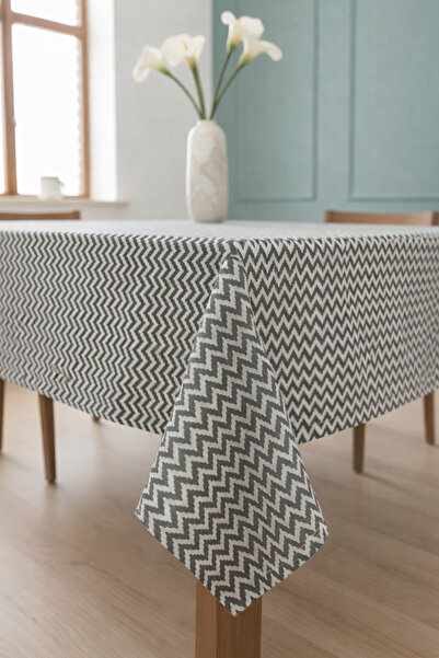 Rona Home Şık Sa deznom Stolnjak - Otporno na fleke Kvalitetna debela tkanina...