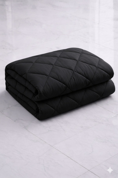 Zarif Home Силиконово одеяло Classic Ranforce Double - едноцветно на райета