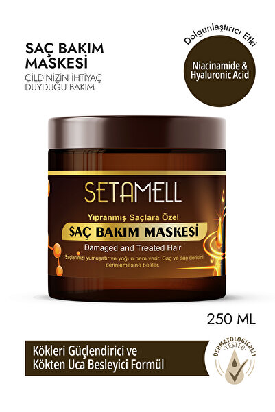 Setamell Besleyici Onarıcı Keratin Etkili Yoğun Saç Bakım Maskesi 250 ml