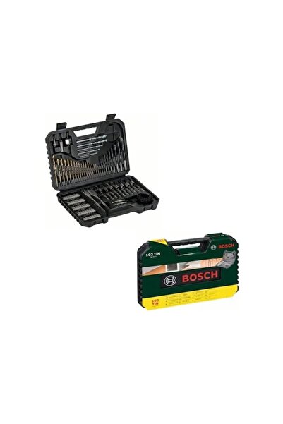 Bosch V-line 103 Parça Vidalama Ve Matkap Ucu Seti 2 G07 17 367 103 Tin