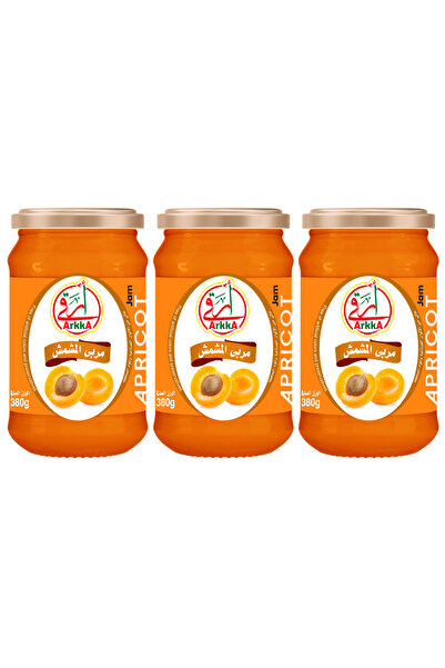 ARKKA Premium Apricot Jam 380x3g - 3 Jars