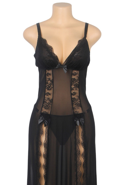 Lingerie and Fashion Style chiffon lingerie nightgown