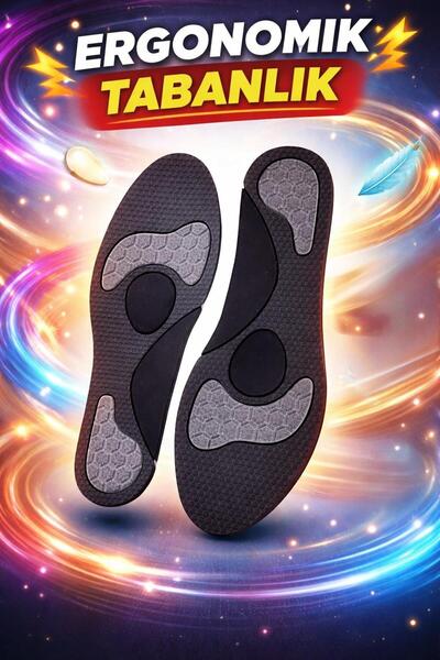 wicromed Tam Ortopedik Anatomik Plus Silikon Topuk Dikeni Tabanlık Comfort Ar...