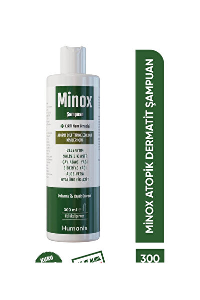 Humanis Minox Şampuan Atopik Cilt Tipine Eğilimli 300 ml