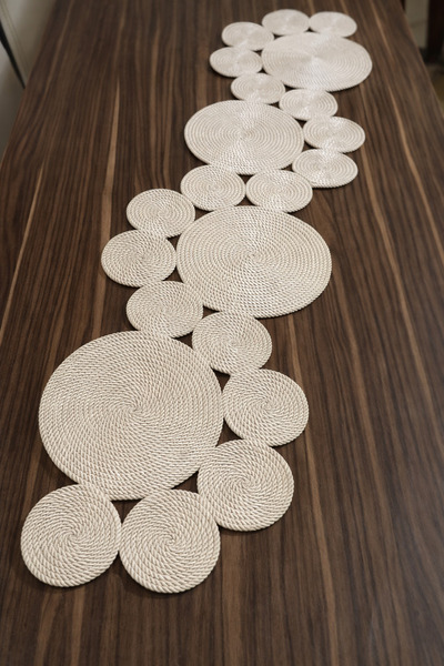 Naspar غطاء متعدد الاستخدامات من فرو المنك الخفيف (138×34) مصنوع بالكامل بالخ...