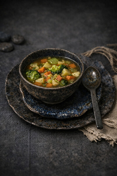 Terra "Gece" Özel Tasarım Yemek Takımı