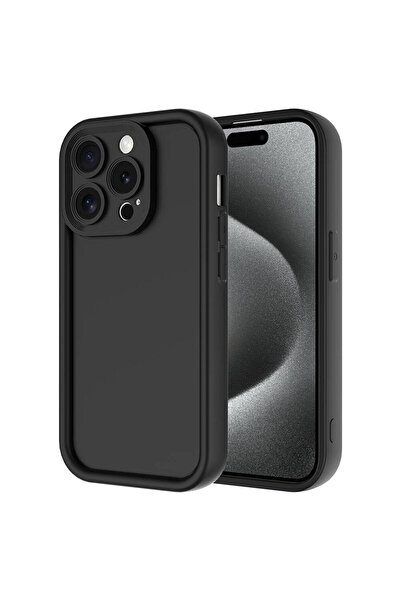 Hatreds Apple  iPhone 15 Pro Uyumlu Renkli Yeni Tasarım Kamera Korumalı Kılıf