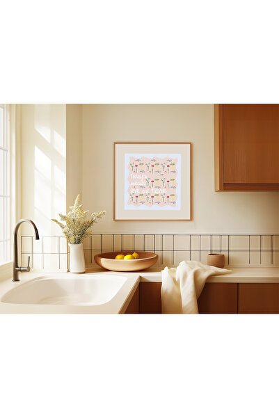 30 Kağıt İşleri İllüstrasyon Poster • Love & Flavor