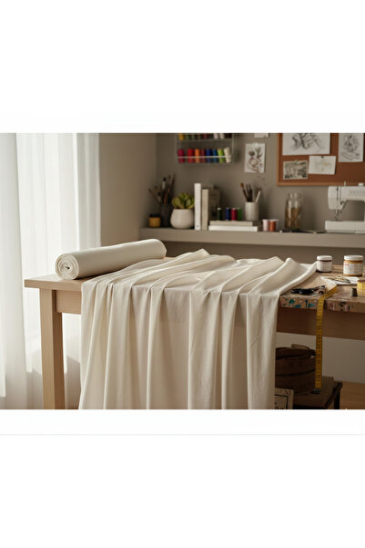 White Alamode Крем-колір бавовняна тканина