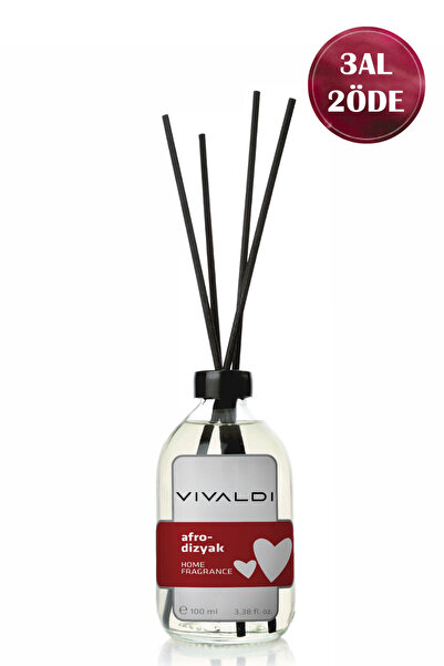 Vivaldi Home Çekici Hürrem Afro Çubuklu Oda Kokusu 100 ml, Kalıcı ve Özel Aro...