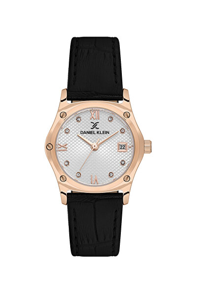 Daniel Klein Premium Dark Brown Leather Watch for Women DK.1.14270-5