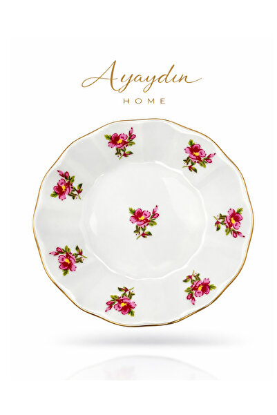 Porland Gülriz Çay Tabağı 12'li Set – AYAYDIN HOME