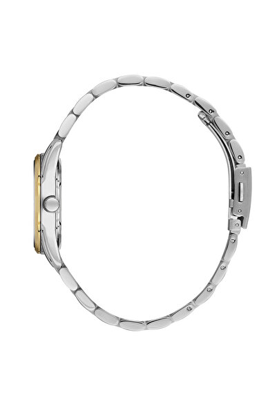 Daniel Klein Premium Silver and Gold Stainless Steel Watch for Women DK.6.141...