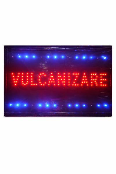 NO BRAND Reclama panou luminos led - VULCANIZARE