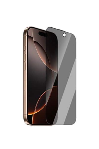 FİŞNEİLETİŞİM İPHONE 16 PROMAX UYUMLU TEMPERLİ TAM KAPLAYAN HAYALET EKRAN KOR...