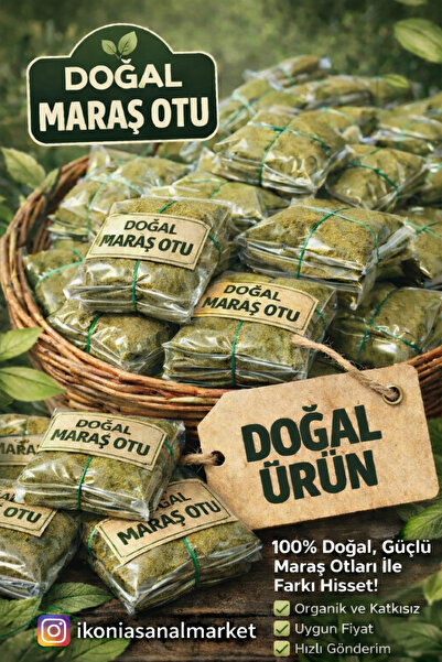 İkonia TRENDLİX maras ağız otu doğal 🎁