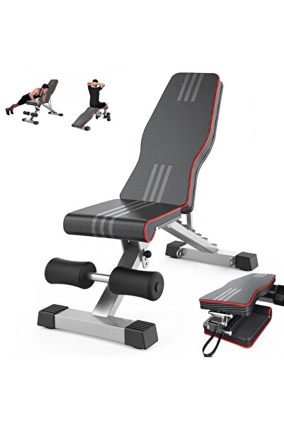 Ehi مقعد رفع الأثقال القابل للتعديل، مقعد تدريب القوة متعدد الأغراض يتحمل وزن...